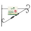 12" Hanging Basket Bracket Black