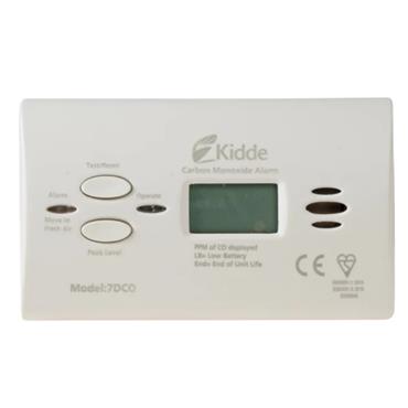 Kidde 10 Year Carbon Monoxide Alarm Digital