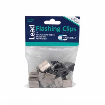 Calder Lead Flashing  Clips Pk 50