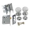 Portroe Key Set Polished Chrome Lockset