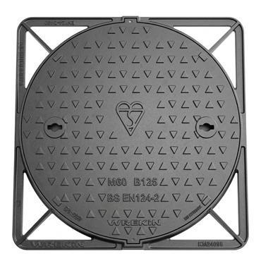 Liffey Sqr Frame 600mm Round C&f Med B125