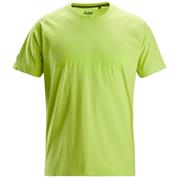 Snickers 2590 Logo Tee Shirt Lime