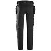 Snickers 6218 AllroundWork 4 Way Stretch Trousers Holster Pockets Black