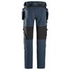 Snickers AllroundWork 4 Way Stretch Trousers Holster Pockets Navy / Black