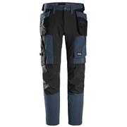 Snickers AllroundWork 4 Way Stretch Trousers Holster Pockets Navy / Black