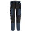 Snickers AllroundWork 4 Way Stretch Trousers Holster Pockets Navy / Black
