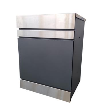 NGC Parcel Box Pb01 Anthracite/Stainless Steel