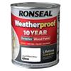 Ronseal 10 Year Exterior Gloss White 750ml