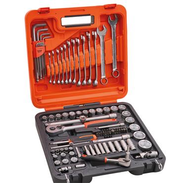 Bahco 98 Piece Socket & Spanner Mechanics Set