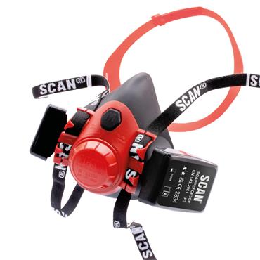 Scan Twin Half Mask Respirator + P2 Refills