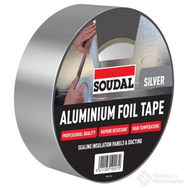 Soudal Aluminium Foil Tape 100mm x 45 Metres