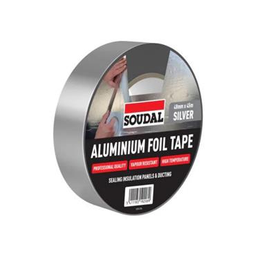 Soudal Aluminium Foil Tape 48mm X 45 Mtr Roll