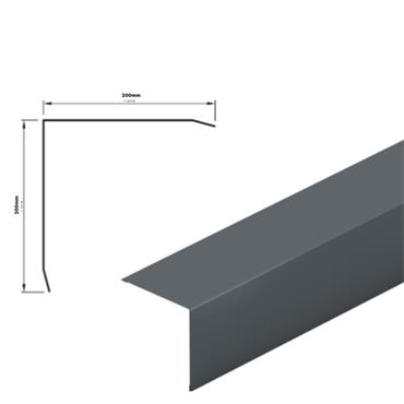 Grey Corner Flashing 200mm  