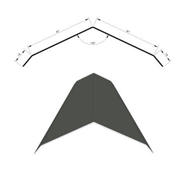 Grey Ridge Flashing 200mm  