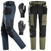 Snickers 6218 Trousers Twin Pack & Free Gloves