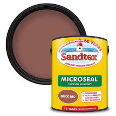Sandtex Trade Smooth Brick Red 1 Lr