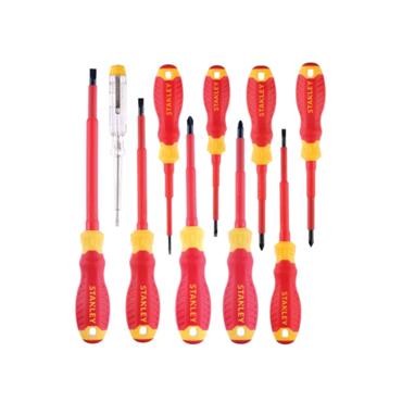 Stanley Fatmax Vde Insulated Screwdrivers Set Of 10