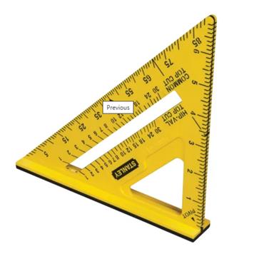 Stanley Dual Colour Quick Square 7in