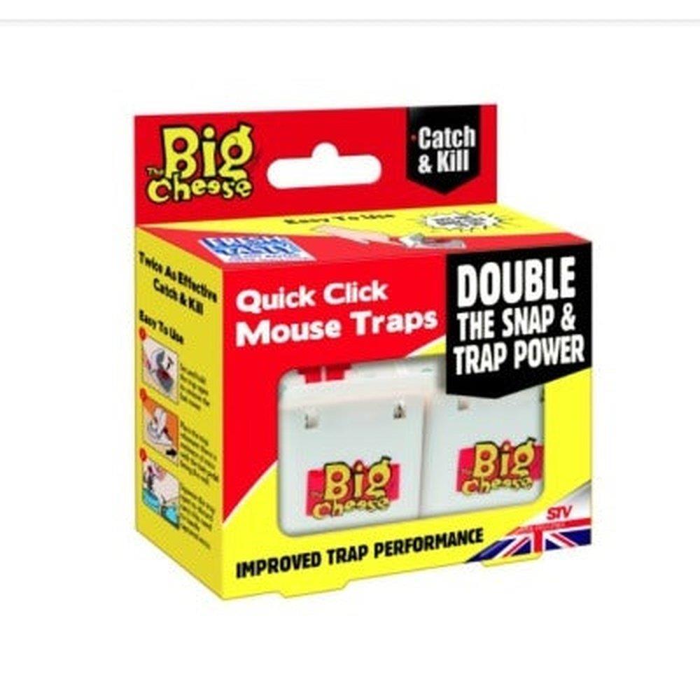 Big Cheese Quick Click Mouse Trap 2 Pack Sheahans Homevalue Nenagh