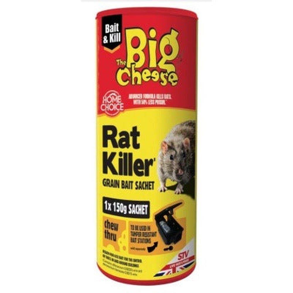 Big Cheese Rat Killer Grain Bait Sachet 150g Sheahans Homevalue