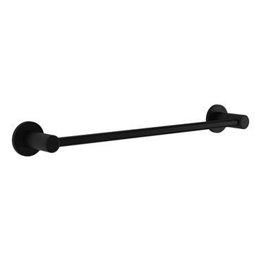 Tema Malmo 18" Towel Rail Black