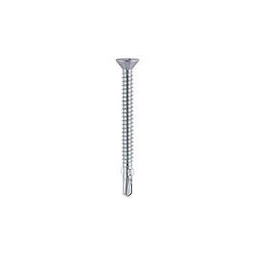 Tex Screws For Timber To Steel Countersunk 4.8 x 25mm (Pk 100)