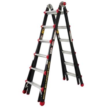 Skyline Multipurpose Aluminium Ladder 4 X 6 Steps New Improved Model