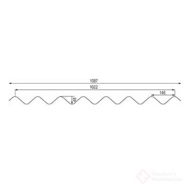 Tough Lite Big 6 (42 Wide 6" Between Corrugations)