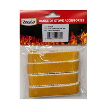 Douglas Stove Rope Tape Self Adhesive 25 x 2mm x 2 Metres