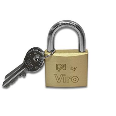 Viro Fai Brass Padlock 50mm 555.7