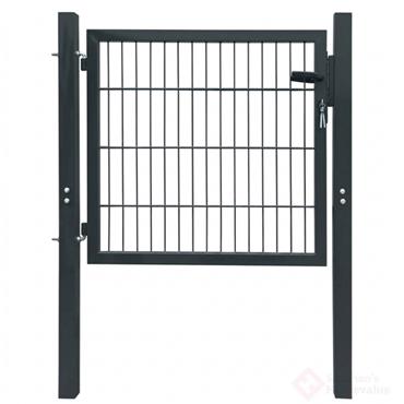 V Mesh Anthracite Gate 1200 X 1000mm  Ral 7016