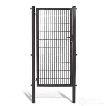 V Mesh Anthracite Gate 2000 X 1000mm  Ral 7016