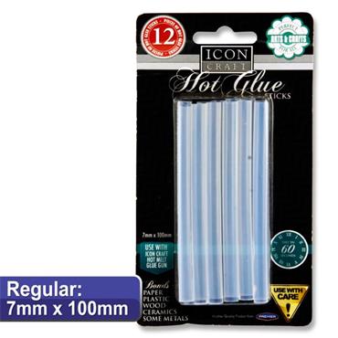 Icon Craft Glue Sticks 7 x 100mm (Pk12)