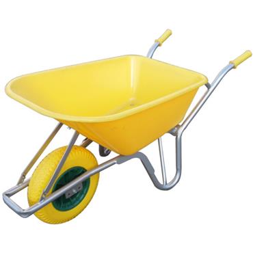 100ltr. Yellow Hd Sitebuilder Wheelbarrow  