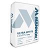 Mannock Ultra White Cement 25kg Bag