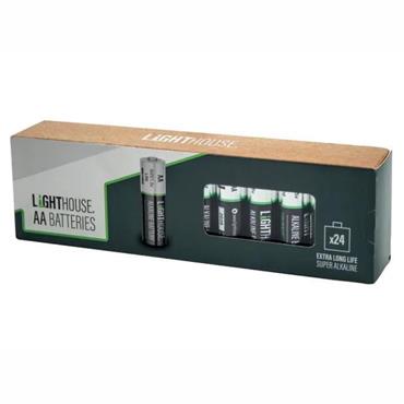 Light House AA Batteries Pack Of 24