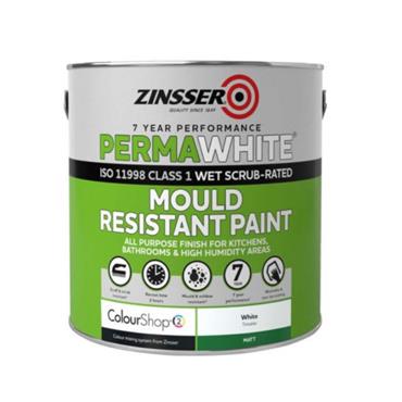 Zinsser Permawhite Interior Matt 2.5 Litre
