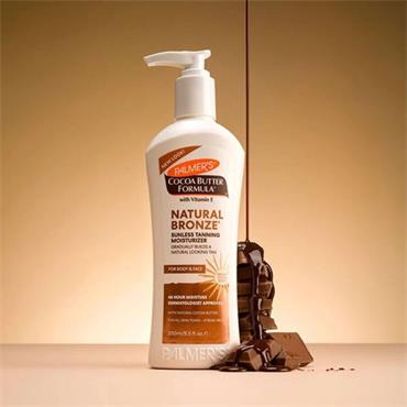 PALMERS NATURAL BRONZE TANNING MOISTURISER 250ML