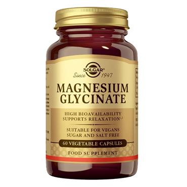 Solgar Magnesium Glycinate 60 Capsules