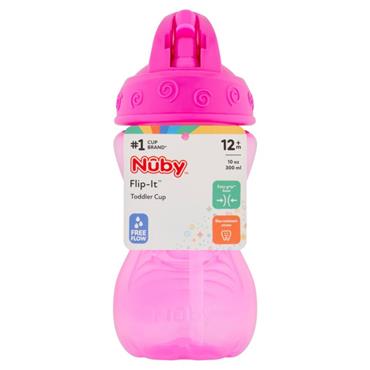 NUBY FLIP IT TODDLER CUP 12M+ (COLOUR MAY VARY)