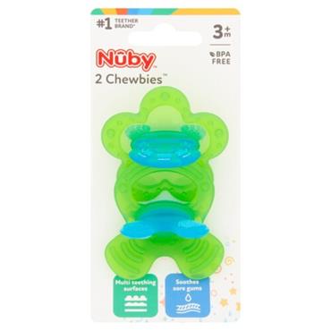 NUBY CHEWBIES 3M+ (COLOUR MAY VARY)