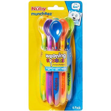 NUBY WEANING SPOONS 4M+