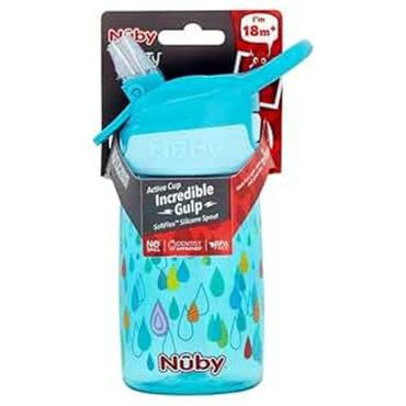 NUBY INCREDIBLE SLURP CUP 18M+ (COLOUR MAY VARY)