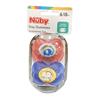 NUBY DAY TIME SOOTHERS 6-18M GIRLS