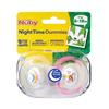 NUBY NIGHTTIME SOOTHERS 6-18M GIRLS