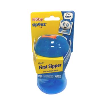 NUBY FLIP IT FIRST SIPPER 4M+ (COLOUR MAY VARY)