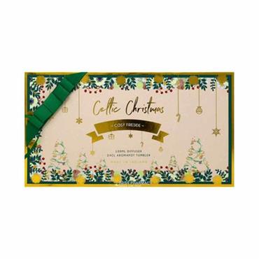 CELTIC CANDLE COSY FIRESIDE GIFT SET