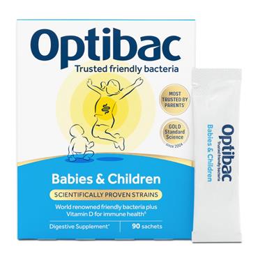 OPTIBAC PROBIOTICS FOR BABIES + CHILDREN SACHETS 90