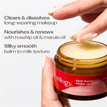 TRILOGY MELT AWAY MAKE UP BALM 50G