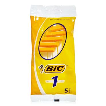 Bic 1 Disposable Razors 5 Pack